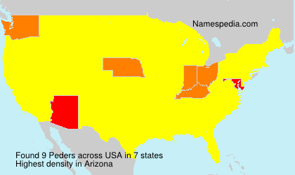Surname Peders in USA Surname Peders in USA