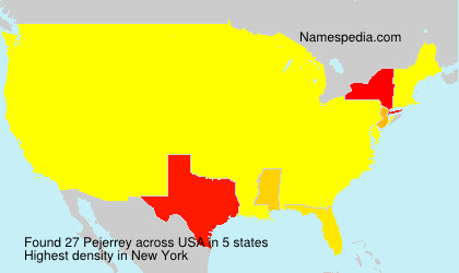 Surname Pejerrey in USA Surname Pejerrey in USA