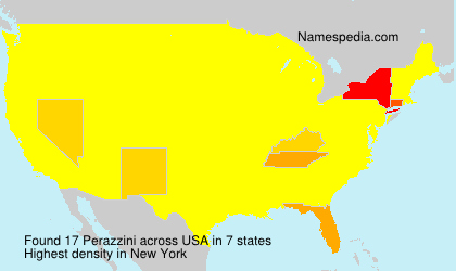 Surname Perazzini in USA