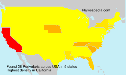 Surname Perivolaris in USA