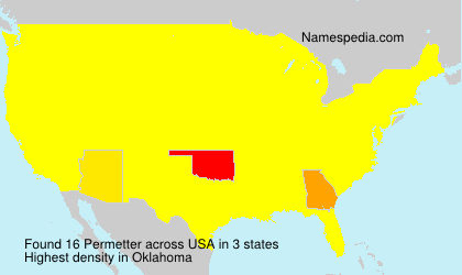 Surname Permetter in USA Surname Permetter in USA