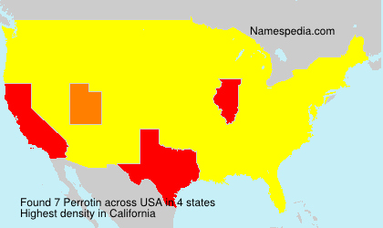 Surname Perrotin in USA