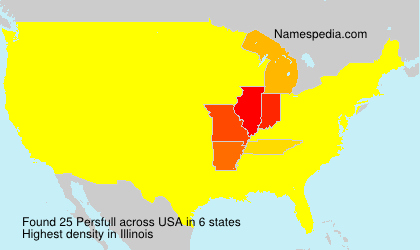 Surname Persfull in USA