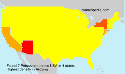 Surname Petrazzolo in USA