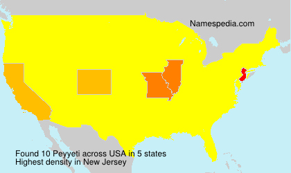 Surname Peyyeti in USA Surname Peyyeti in USA