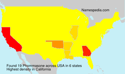 Surname Phommasone in USA Surname Phommasone in USA
