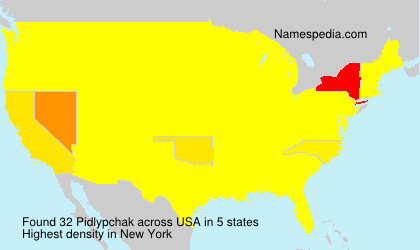 Surname Pidlypchak in USA Surname Pidlypchak in USA