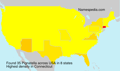 Surname Pignatella in USA Surname Pignatella in USA