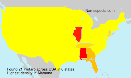 Surname Pintaro in USA Surname Pintaro in USA