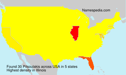 Surname Pitsoulakis in USA