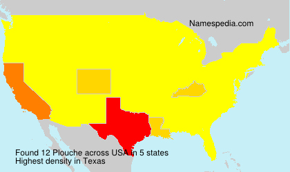 Surname Plouche in USA Surname Plouche in USA