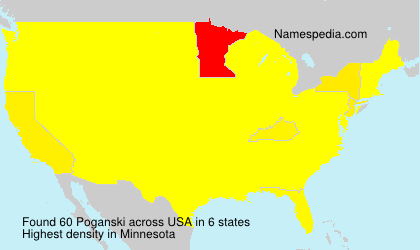 Surname Poganski in USA