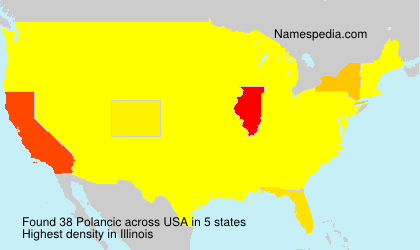 Surname Polancic in USA