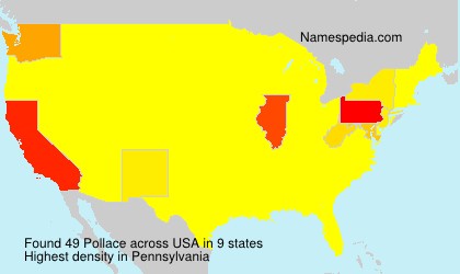 Surname Pollace in USA