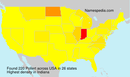 Surname Pollert in USA