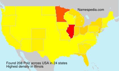 Surname Polz in USA