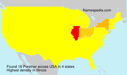 Surname Porstner in USA