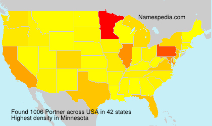Surname Portner in USA