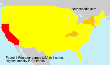 Surname Pourazar in USA Surname Pourazar in USA