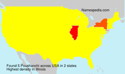 Surname Poushanchi in USA Surname Poushanchi in USA