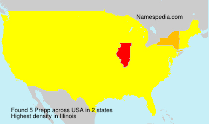 Surname Prepp in USA