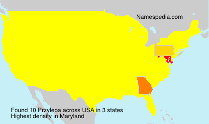 Surname Przylepa in USA