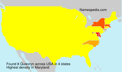 Surname Quievryn in USA Surname Quievryn in USA