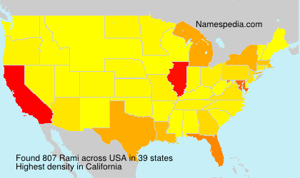 Surname Rami in USA