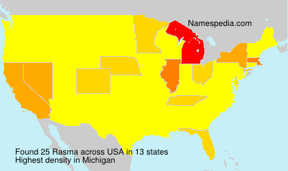 Surname Rasma in USA
