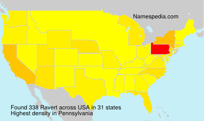 Surname Ravert in USA Surname Ravert in USA