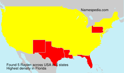 Surname Raylen in USA Surname Raylen in USA
