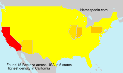 Surname Realeza in USA Surname Realeza in USA