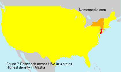 Surname Reischach in USA