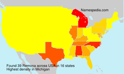 Surname Remona in USA