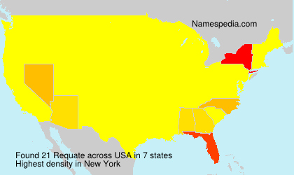 Surname Requate in USA Surname Requate in USA