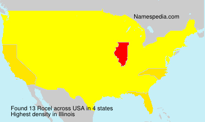 Surname Rocel in USA Surname Rocel in USA