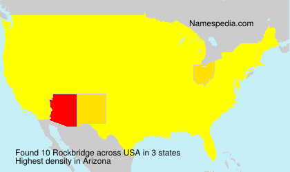 Surname Rockbridge in USA