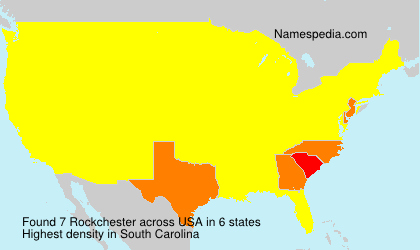 Surname Rockchester in USA