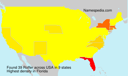 Surname Roffer in USA