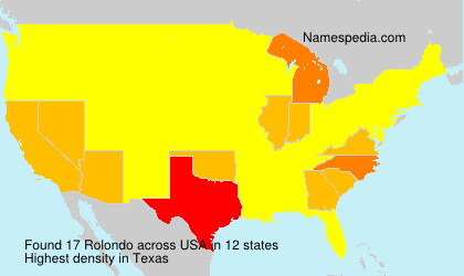 Surname Rolondo in USA Surname Rolondo in USA