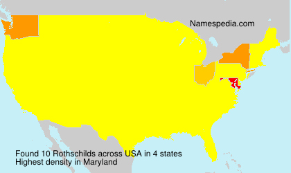 Surname Rothschilds in USA