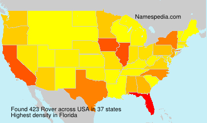 Surname Rover in USA