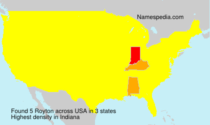 Surname Royton in USA Surname Royton in USA