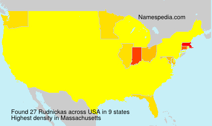 Surname Rudnickas in USA Surname Rudnickas in USA