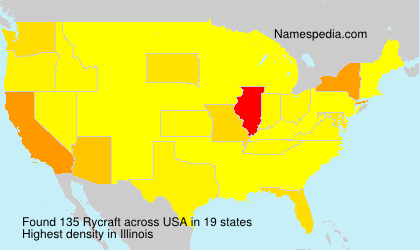 Surname Rycraft in USA