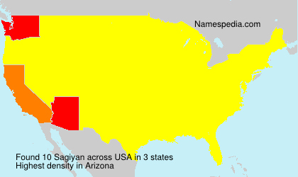 Surname Sagiyan in USA Surname Sagiyan in USA