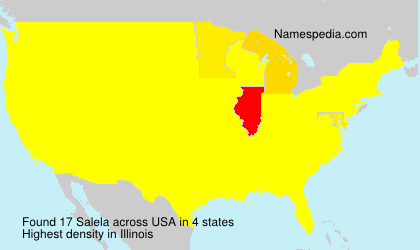 Surname Salela in USA