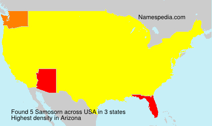 Surname Samosorn in USA