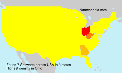 Surname Sariwatta in USA Surname Sariwatta in USA