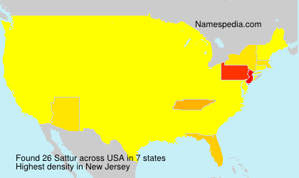 Surname Sattur in USA Surname Sattur in USA